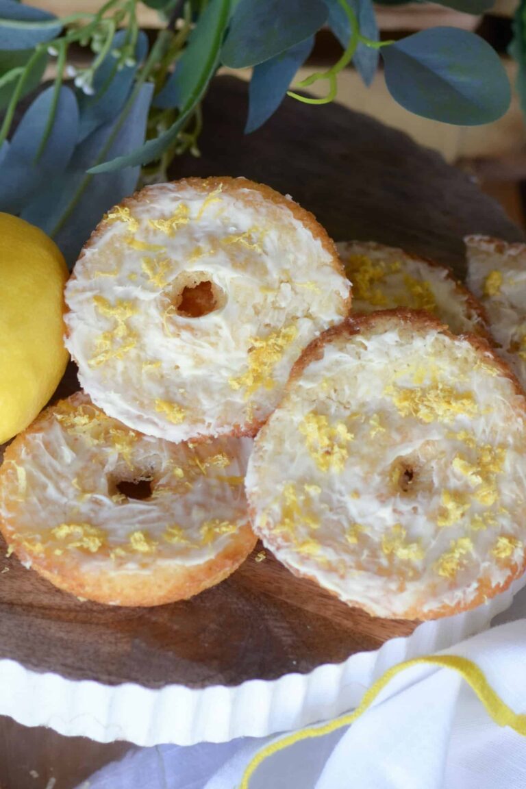 Baked Lemon Donuts